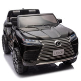 ZUN Licensed LEXUS LX600 24V Two-seater XXL Kids Ride On Car W/Parents Control,Seat width 20 W1396P190408