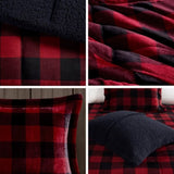 King Plush to Sherpa Down Alternative Comforter Set B035100500