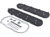 Black Cast Aluminum Tall LS Valve Covers with Coil Mounts For GM LS1 LS2 LS3 80869958