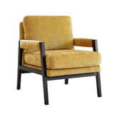 Kelly Mid-Century Modern Chenille Upholstered Accent Armchair T2574P240953
