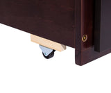 Twin Size Bed Headboard, Footboard, Trundle and Three Storage Drawers, Twin Size Pine Wood Bed W504P197165