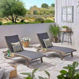 BANZAI CHAISE LOUNGE WITH PULL-OUT TRAY 63124.00GRYMP2