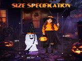 4ft Ghost 100LED Lighted Outdoor Halloween Decorations 95256316