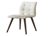 Dining Chairs Set of 2PCS/CTN Kitchen Mid Century Modern Chairs with Wood Legs and PU Leather W5630P456169