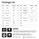 60*66" Fixed & Sliding Shower Door, Round Tube Hardware, Clear Glass Shower Door, 3/8 SGCC 68354428