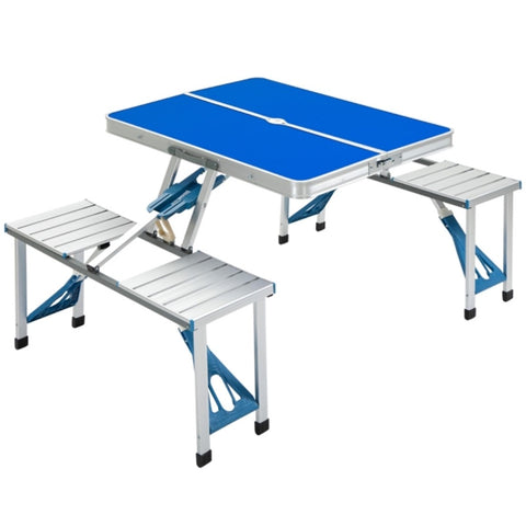 ZUN Portable Camping Table and Chairs / Dining Table （Prohibited by WalMart） 82570982