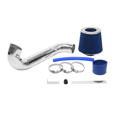 ZUN 2.5" Intake Pipe With Air Filter for Honda Civic 2001-2005 1.7L AT/MT Racing Blue 40968321