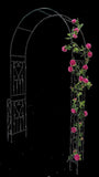 Metal Garden W55'' x H94.5'' Garden Arbor Trellis Climbing Plants Support Rose Outdoor W1586104755