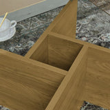 31.5 Inch Glass Coffee, Mid-Century Modern Square Coffee, Living Room Wooden Coffee W2972P277851