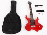 Flame Shaped Electric Guitar with 20W Electric Guitar Sound HSH Pickup 44303352