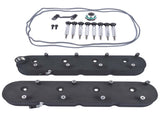 Black Cast Aluminum Tall LS Valve Covers with Coil Mounts For GM LS1 LS2 LS3 80869958