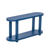 U_STYLE Modern Minimalist Ash Veneer Entryway Table with Streamlined Desktop Design, Suitable for N711P241273V