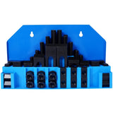 58Pc T-Slot Clamping Kit Mill Machinist Set With T-slot cleaner and Tightening Wrench W465P215025