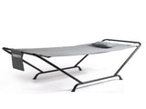 Freestanding Hammock with Stand, 600LBS Heavy Duty Outdoor Hammock Bed with Soft Pillow & Storage 52882641