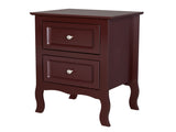 2pcs Country Style Two-Tier Night Tables Large Size Grown 79636356