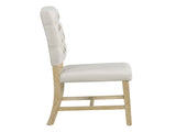 5-Piece Retro Functional Set, Round Table with a 16"W Leaf and 4 Upholstered Chairs for 95277945