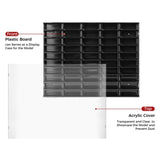 164 Toy Car Wall Shelf Display Case for 50 Cars 88836301