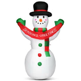 6 Feet Christmas Decoration Inflatable Christmas Snowman 41343061