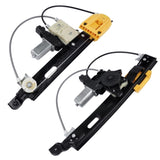 Rear LH&RH Electric Window Regulator for Jaguar XF 09-15 XFR 10-15 XFR-S 13-15 80842940