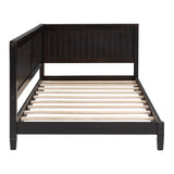 Twin Size Wood Daybed/Sofa Bed, Espresso WF297689AAP