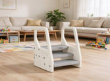 Adjustable 3-Step Toddler Tower with Safety Handles, Non-Slip Platform & Anti-Slip Foot Pads for 98716882