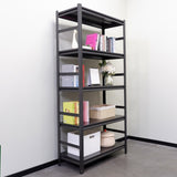 H72 * W35.4 * D15.7 Storage Shelves 5 Tier Heavy Duty Metal Shelving Unit Adjustable Shelving Units 24465108