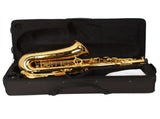 Stylish Mid-range Alto Drop E Lacquered Golden Saxophone Painted Golden Tube with Carve Patterns 26408580