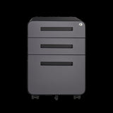 Rounded 3 drawer mobile filing simple style multifunctional legal/letter/A4 file storage W1247P248841