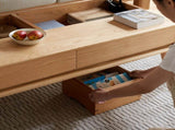 Elevating Center Table Low Table 100% Solid Oak Wood Top Plate Desk Coffee Table Width 120 x Depth W1283P289306