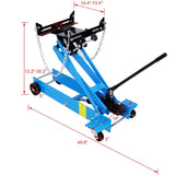 ZUN Hydraulic transmission service jack,flloor jack 1 ton capacity 2200lb,low profile W46542645