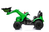 ZUN Kids Ride on Excavator, 12V Battery Powered Construction Vehicles for Kids, Front Loader with Horn, W1629P149050