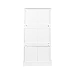 ZUN Kitchen Storage Cabinet with Adjustable Shelves, Racks and Doors, Freestanding Kitchen Hutch W331P205661