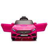 ZUN 12V Kids Ride On Car w/ Parents Remote Control,Licensed Mercedes-Benz CLS 350 for Kids,Four Wheel W1578P198604