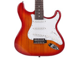 Rosewood Fingerboard Electric Guitar Sunset Red 14239211
