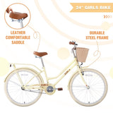 Steel Frame,Multiple Colors, for 10Years Old Girls Bike,24 inch wheel W1019P179156