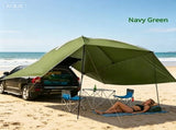 UV Protection Car Rear Awning Tent, Portable Waterproof Outdoor Canopy for Self-Driving & Camping 51922979