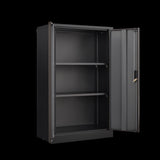 Metal Storage Cabinet with Locking Doors and Adjustable Shelf, Filing Storage Cabinet , 28296207