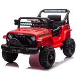 12V Kids Ride On Electric Truck Car W/Parents Control,2WD,Four-wheel suspension,Early education W1578P187461