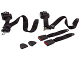 2Pcs 3 Point Retractable Seat Belts fits for Jeep Wrangler CJ YJ 1982-1995 Black 40266452