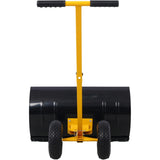 ZUN Snow Shovel with Wheels, Snow Pusher, Cushioned Adjustable Angle Handle Snow Removal Tool, 29" W465120789