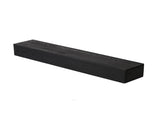 60'' Embossed Fireplace Mantel Western Red Cedar Wall-Mounted & Floating Shelf for Home Decor 53060254