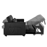 Convertible Sofa Bed,3-in-1 Pull Out Couch Bed with Reclining Backrest and Pillows,Sofa Bed Chair W2941P243734