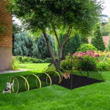 Outdoor Cat Play Tent with Tunnel, Portable Cat Playhouse Indoor Outdoor, Cat Playpen Enclosed 51628562