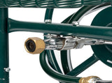 Iron Four-Wheel Pipe Truck Dark Green Not an inflatable tire 41801175
