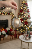 4PCS Set 4.7" Christmas Glass Ball Ornaments Holiday Tree Hanging Decorations Party Decor Supplies 88655594