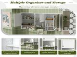55 inch Wall-Mount 3-in-1 Mirror Cabinet with Adjustable Shelf, Soft-Closing Hinges, High-Quality N710P401336K