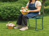 Practical Detachable Multifunctional Garden Kneeling Stool Green & Black 78881496