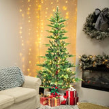 Artificial 5ft Green LED-lit Christmas Tree with 502PE/PVC Mixed Branch Tips,Hinged Premium & 92635026