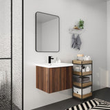 Bathroom Cabinet With Sink,Soft Close Doors,Float Mounting Design,24 Inch For Small W99952550