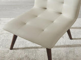 Dining Chairs Set of 2PCS/CTN Kitchen Mid Century Modern Chairs with Wood Legs and PU Leather W5630P456169